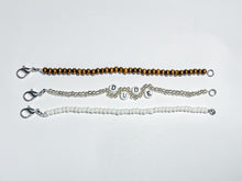 Load image into Gallery viewer, MTO Monochrome Surfer Seed Bead Name Bracelet Stack