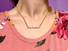 Load image into Gallery viewer, MTO Mama Chain Necklace
