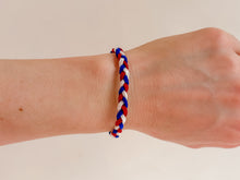 Load image into Gallery viewer, MTO RWB Braided Bracelet
