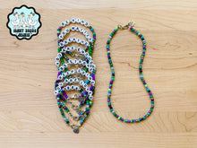 Load image into Gallery viewer, MTO Mental Health Awareness Seed Bead Necklace
