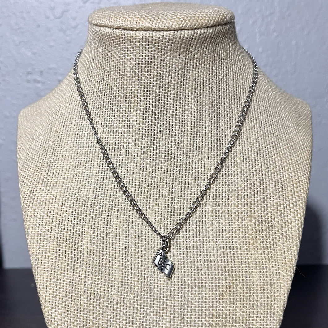 RTS Book Chain Necklace