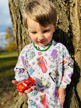 Load image into Gallery viewer, RTS Green Wooden Seed Bead Necklace
