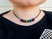 Load image into Gallery viewer, MTO Chain Name Necklace  (chain color choices in the description)
