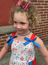 Load image into Gallery viewer, MTO Patriotic Seed Bead Necklace
