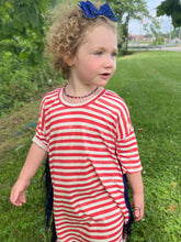 Load image into Gallery viewer, MTO Patriotic Seed Bead Necklace
