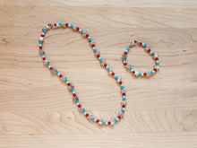 Load image into Gallery viewer, MTO Stars &amp; Stripes Seed Bead Bracelet
