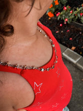 Load image into Gallery viewer, MTO Silver Stars Beaded Necklace
