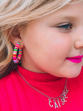 Load image into Gallery viewer, RTS Heishi Hoop Earrings
