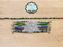 Load image into Gallery viewer, MTO Mental Health Awareness Seed Bead Necklace
