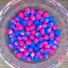 Load image into Gallery viewer, MTO Pink/Blue Neon Beaded Necklace
