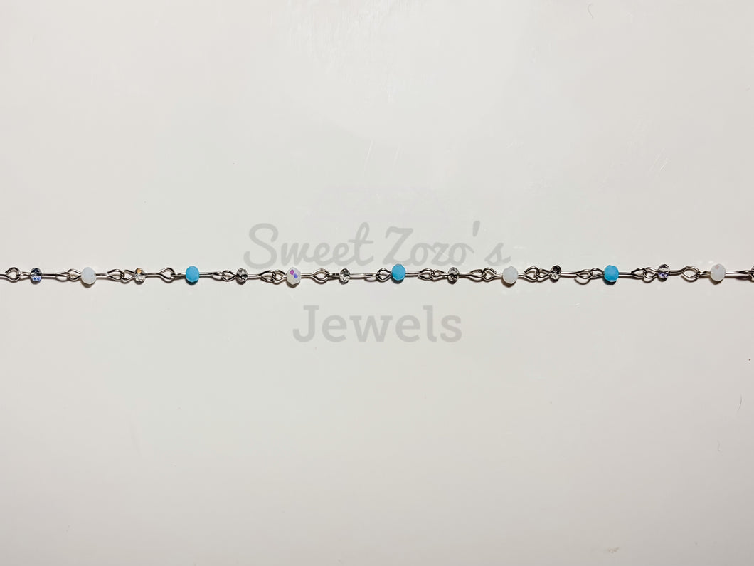 RTS Winter Wonderland Beaded Necklace