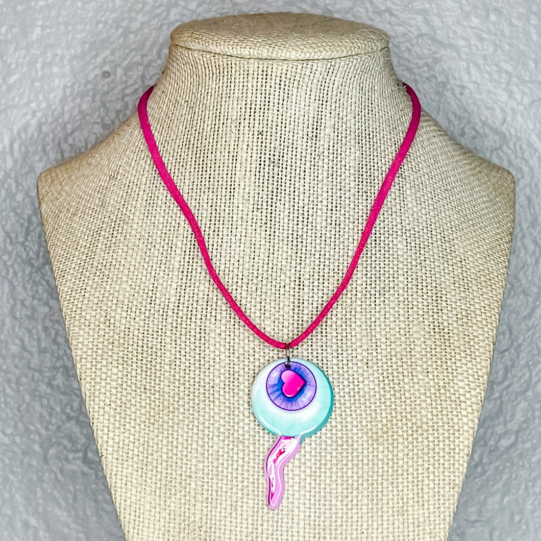 RTS 14 inch Eye Cord Necklace